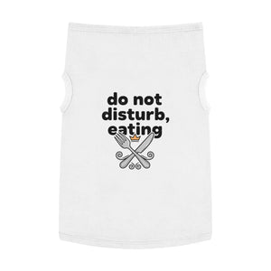 Soft Stretchy Eating Funny Dog Cat Meal Time Tee - Dipaliz - Pet Shirts