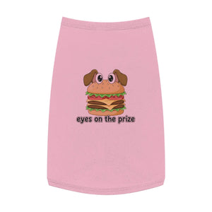 Soft Pet Tank Top Prize Burger Dog Graphic - Dipaliz - Shirts