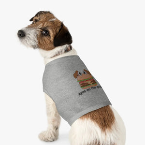 Soft Pet Tank Top Prize Burger Dog Graphic - Dipaliz - Shirts