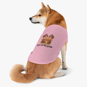 Soft Pet Tank Top Prize Burger Dog Graphic - Dipaliz - Shirts