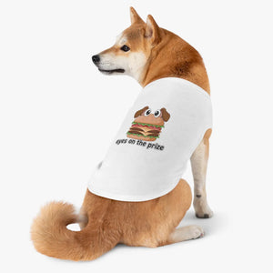 Soft Pet Tank Top Prize Burger Dog Graphic - Dipaliz - Shirts