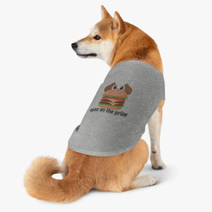 Soft Pet Tank Top Prize Burger Dog Graphic - Dipaliz - Shirts