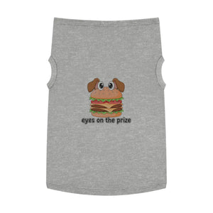 Soft Pet Tank Top Prize Burger Dog Graphic - Dipaliz - Shirts