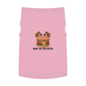 Soft Pet Tank Top Prize Burger Dog Graphic - Dipaliz - Shirts