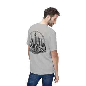 Minimalist Philly Skyline Tee - Gifts for Her - Dipaliz - T-shirts - m