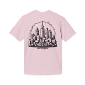 Minimalist Philly Skyline Tee - Gifts for Her - Dipaliz - T-shirts - m