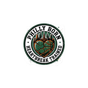 Philly Born Heartbreak Trained Vinyl Sticker - Dipaliz - Stickers & Machines