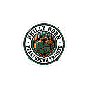 Philly Born Heartbreak Trained Vinyl Sticker - Dipaliz - Stickers & Machines