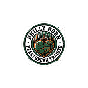 Philly Born Heartbreak Trained Vinyl Sticker - Dipaliz - Stickers & Machines