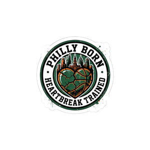 Philly Born Heartbreak Trained Vinyl Sticker - Dipaliz - Stickers & Machines