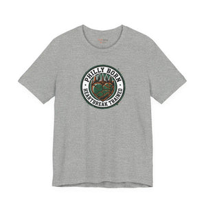 Philly Born Heartbreak Trained Cotton Tee - Hometown Pride - Dipaliz - T-shirts - Xs