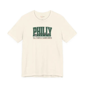 Philly Till it Hurts Tee Rivalry Humor Cotton - Dipaliz - T-shirts - m