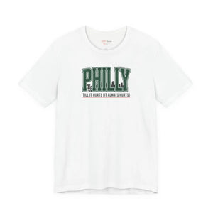 Philly Till it Hurts Tee Rivalry Humor Cotton - Dipaliz - T-shirts - m