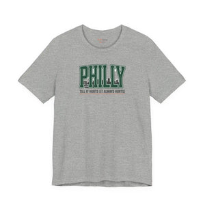 Philly Till it Hurts Tee Rivalry Humor Cotton - Dipaliz - T-shirts - m