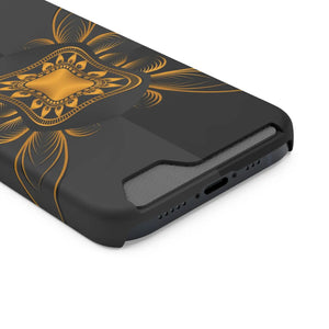 Abstract Gold Phone Case - Polycarbonate Wallet - Dipaliz - Mobile Cases