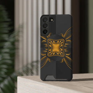 Abstract Gold Phone Case - Polycarbonate Wallet - Dipaliz - Mobile Cases