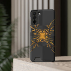 Abstract Gold Phone Case - Polycarbonate Wallet - Dipaliz - Mobile Cases