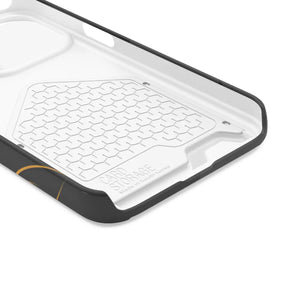 Abstract Gold Phone Case - Polycarbonate Wallet - Dipaliz - Mobile Cases