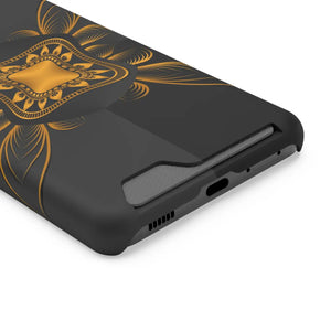 Abstract Gold Phone Case - Polycarbonate Wallet - Dipaliz - Mobile Cases
