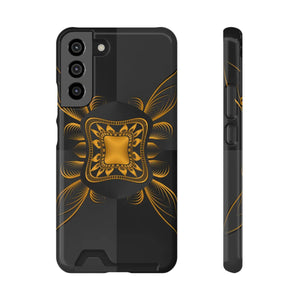 Abstract Gold Phone Case - Polycarbonate Wallet - Dipaliz - Mobile Cases