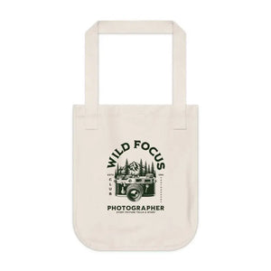 Organic Canvas Tote - Wild Focus Photographer Bag - Dipaliz - Bags