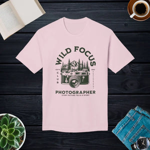 Spotlight Photographer T-shirt - Cotton Camera Graphic - Dipaliz - T-shirts - s