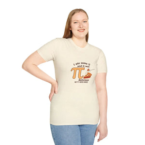 Pi Day T-shirt, ?I Ate Some π and it was Delicious’ Funny Math Tee - T-shirts - m