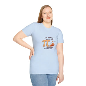 Pi Day T-shirt, ?I Ate Some π and it was Delicious’ Funny Math Tee - T-shirts - m