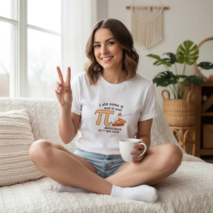 Pi Day T-shirt, ?I Ate Some π and it was Delicious’ Funny Math Tee - T-shirts - m
