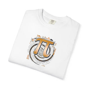Pi Symbol Graphic T-shirt, Vintage Math Pie Design - T-shirts - m