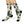 Festive Pine Leaves Cushioned Crew Socks - Christmas Holiday - Dipaliz - White / one Size / 3/4 - All Over Prints