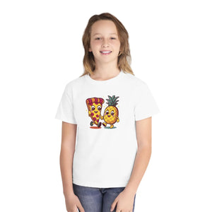 Soft Comfort Youth Midweight Tee Pineapple Pizza - Dipaliz - T-shirts