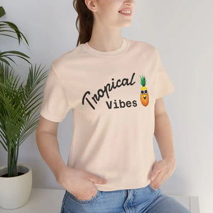 Tropical Unisex Jersey Short Sleeve - Pineapple Dipaliz - T-shirts