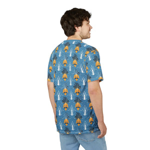 Vibrant Pineapple T-shirt - Microfiber-knit Fabric - Dipaliz - T-shirts