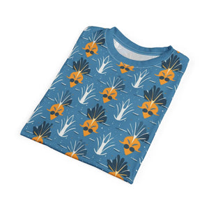 Vibrant Pineapple T-shirt - Microfiber-knit Fabric - Dipaliz - T-shirts