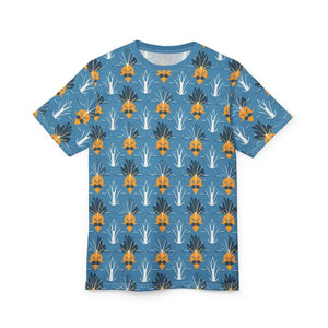 T-shirts - Microfiber Magic T-shirt - Vibrant Pineapple Print - Dipaliz