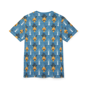 T-shirts - Microfiber Magic T-shirt - Vibrant Pineapple Print - Dipaliz