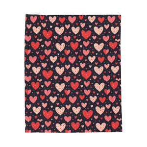 Ultimate Velveteen Plush Blanket - Cozy Sophistication - Dipaliz - 50’’ × 60’’ - Blankets