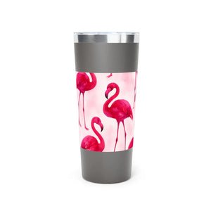 Premium Pink Flamingo Travel Mug - Stainless Summer - Dipaliz - Tumblers
