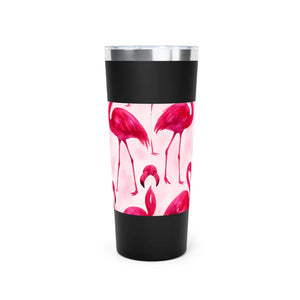 Premium Pink Flamingo Travel Mug - Stainless Summer - Dipaliz - Tumblers