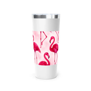 Premium Pink Flamingo Travel Mug - Stainless Summer - Dipaliz - Tumblers