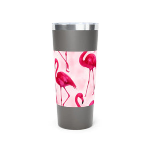 Premium Pink Flamingo Travel Mug - Stainless Summer - Dipaliz - Tumblers