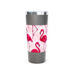 Premium Pink Flamingo Travel Mug - Stainless Summer - Dipaliz - Tumblers