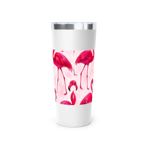 Premium Pink Flamingo Travel Mug - Stainless Summer - Dipaliz - Tumblers