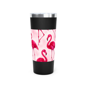 Premium Pink Flamingo Travel Mug - Stainless Summer - Dipaliz - Tumblers