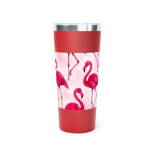 Premium Pink Flamingo Travel Mug - Stainless Summer - Dipaliz - Tumblers