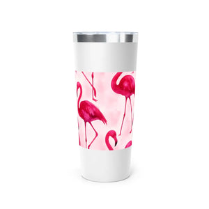 Premium Pink Flamingo Travel Mug - Stainless Summer - Dipaliz - Tumblers