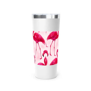 Premium Pink Flamingo Insulated Tumbler - Tropical Style - Dipaliz - Tumblers