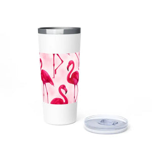 Premium Pink Flamingo Insulated Tumbler - Tropical Style - Dipaliz - Tumblers