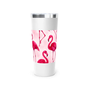 Premium Pink Flamingo Insulated Tumbler - Tropical Style - Dipaliz - Tumblers